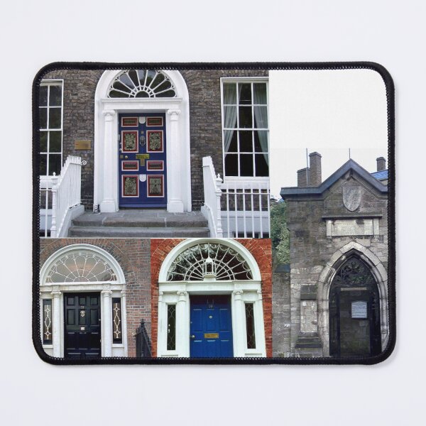Item preview, Antique Dublin Doorways Collage designed and sold by dublinprints.
