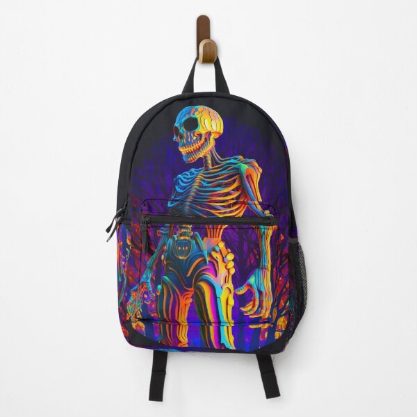 Item preview, Halloween Rainbow Skeleton designed and sold by NevermoreFalls.