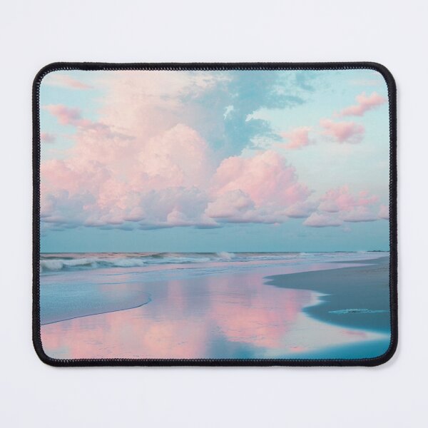 Item preview, Blue Serenity: Beach Sunset Landscape designed and sold by Amalie A.