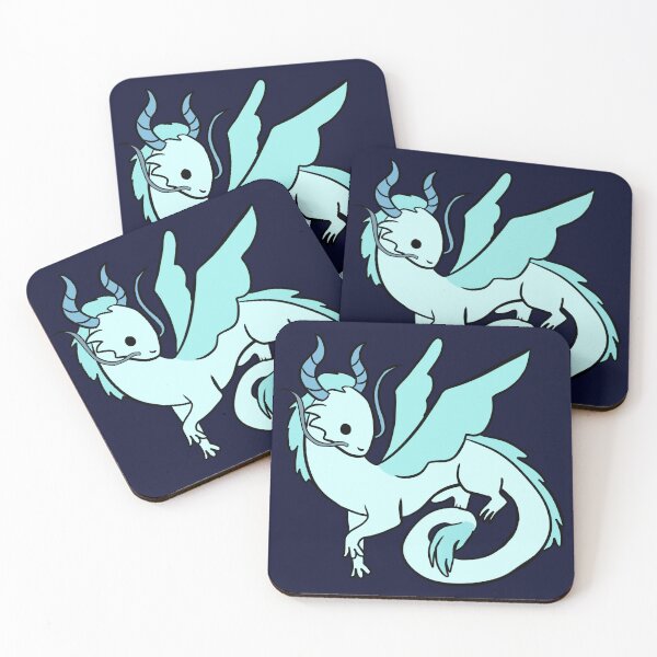 Item preview, Cute blue ice dragon  designed and sold by Yarafantasyart.