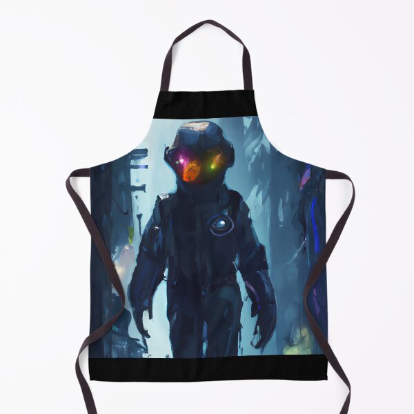 Item preview, Astronaut In Cyberpunk Universe designed and sold by KalipsoArt.