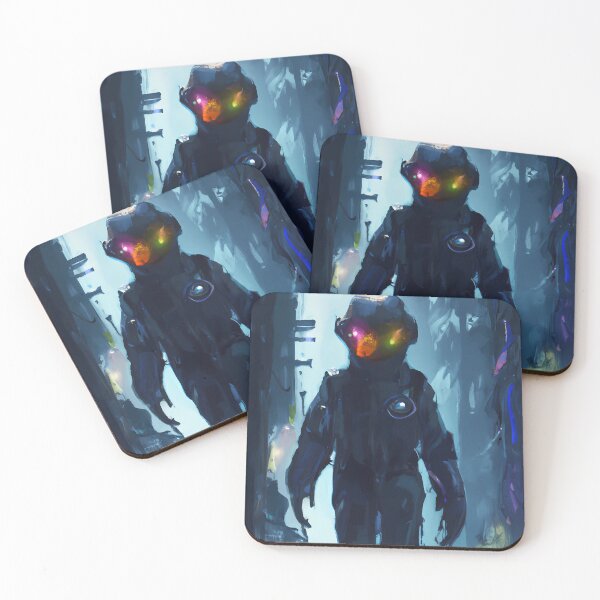 Item preview, Astronaut In Cyberpunk Universe designed and sold by KalipsoArt.