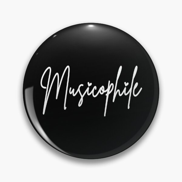 Artikelvorschau, Musikbegeisterter Typo mit Liebes-Herz-Weiß-Schrift entworfen und verkauft von usernamenaijan.
