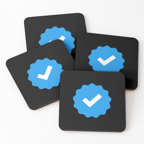 Item preview, blue checkmark - verified check mark - blue ribbon verified mark designed and sold by MillennialMemer.