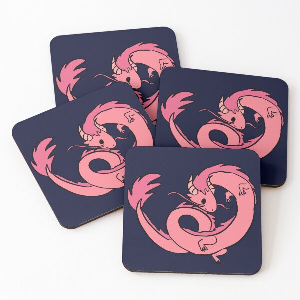 Item preview, Cute pink cartoon dragon  designed and sold by Yarafantasyart.