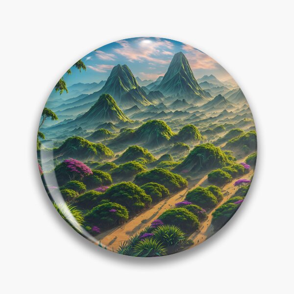 Item preview, A Detailed, Intricate Design Of Tropical Plants, Illuminated By The Light Of A Rising Sun Ai Generated Art designed and sold by AiGens.