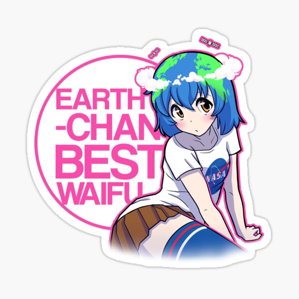 Earth chan. Земля Чан в мусоре. Земля Чан загрязнение. Михару Чан Стикеры.