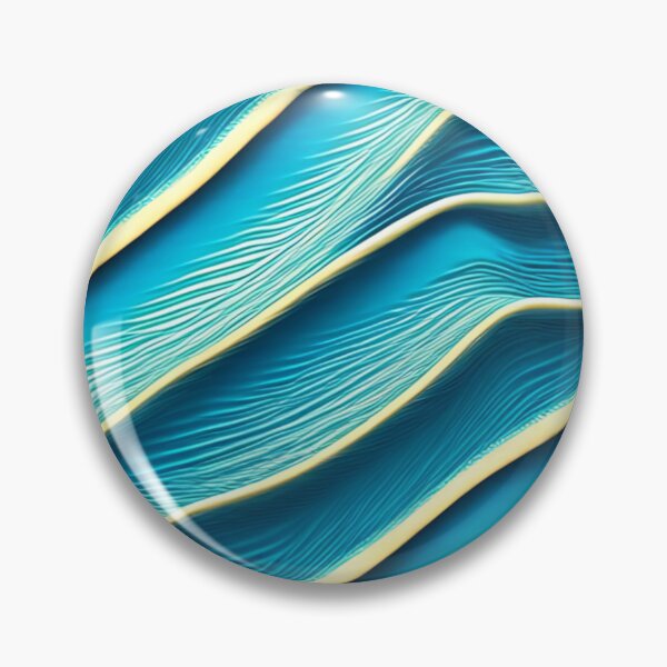 Item preview, Ocean waves pattern designed and sold by brindled.
