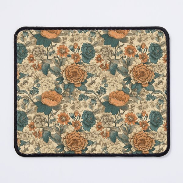 Item preview, Vintage floral pattern with a touch of nostalgia designed and sold by PatternSummit.