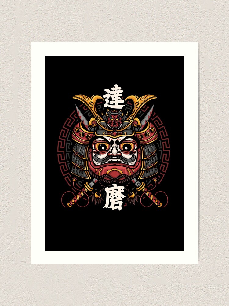 その他 Daruma Artwork Daruma Doll Japanese Foil Art Print - Etsy
