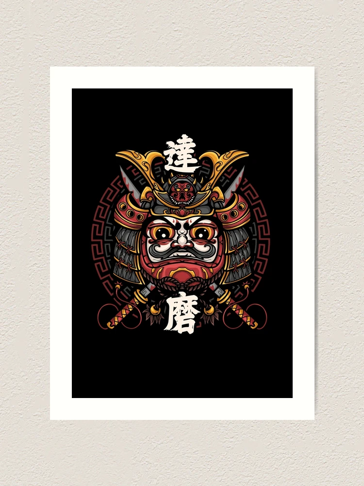 その他 Daruma Artwork Daruma Doll Japanese Foil Art Print - Etsy