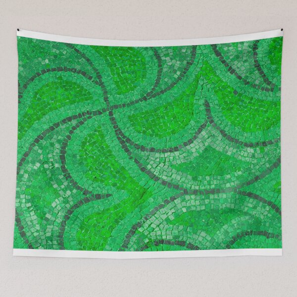 Item preview, Beautiful green mosaics designed and sold by Photopat.
