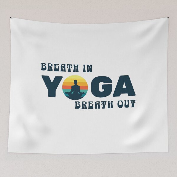 Artikelvorschau, Yoga – einatmen, ausatmen entworfen und verkauft von Your Favorite Store.