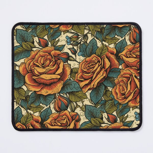 Item preview, Classic Sailor Jerry-Style Rose Pattern | Bold and Traditional Design designed and sold by MerikDigital.