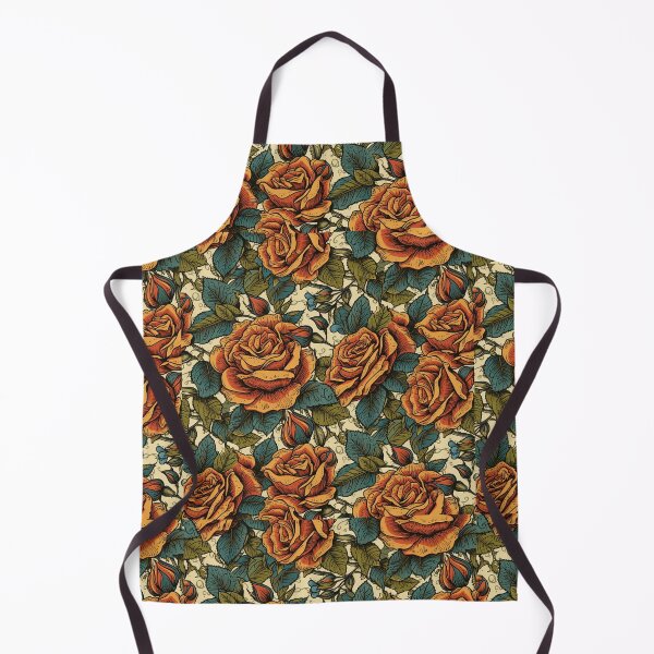 Item preview, Classic Sailor Jerry-Style Rose Pattern | Bold and Traditional Design designed and sold by MerikDigital.