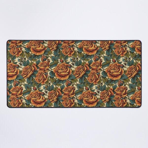 Item preview, Classic Sailor Jerry-Style Rose Pattern | Bold and Traditional Design designed and sold by MerikDigital.