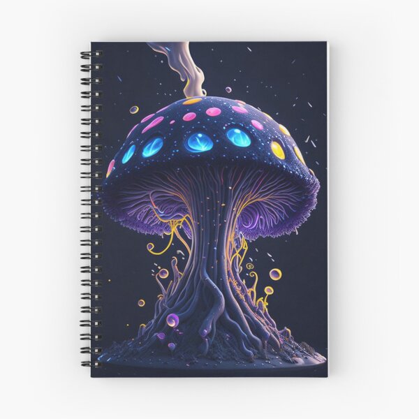 Artikelvorschau, Glowing Mushroom #4 Part of the Glowing Mushroom Collection entworfen und verkauft von Psychedelic Psychos.