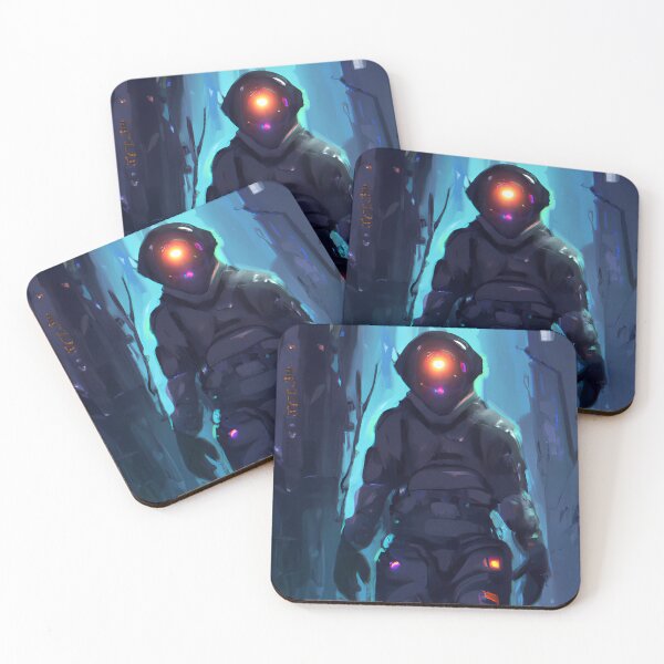 Item preview, Astronaut In Cyberpunk Universe designed and sold by KalipsoArt.