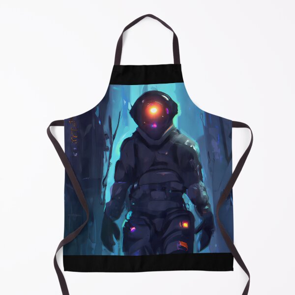 Item preview, Astronaut In Cyberpunk Universe designed and sold by KalipsoArt.