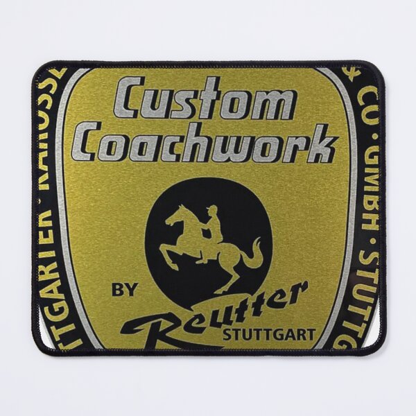 Item preview, Reutter Karosserie Emblem for Porsche 356 designed and sold by Beetle-Indust.