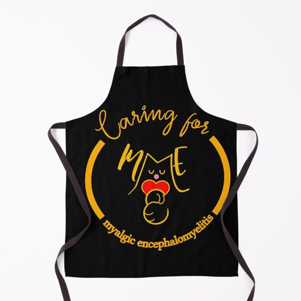 Item preview, ME MYALGIC ENCEPHALOMYELITIS CFS CHRONIC ILLNESS AWARENESS GOLD designed and sold by Marni Scofidio Desi9ns.