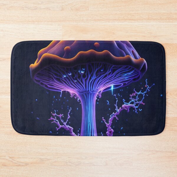 Item preview, Glowing Mushroom #6 Part of the Glowing Mushroom Collection designed and sold by Psychedelic Psychos.