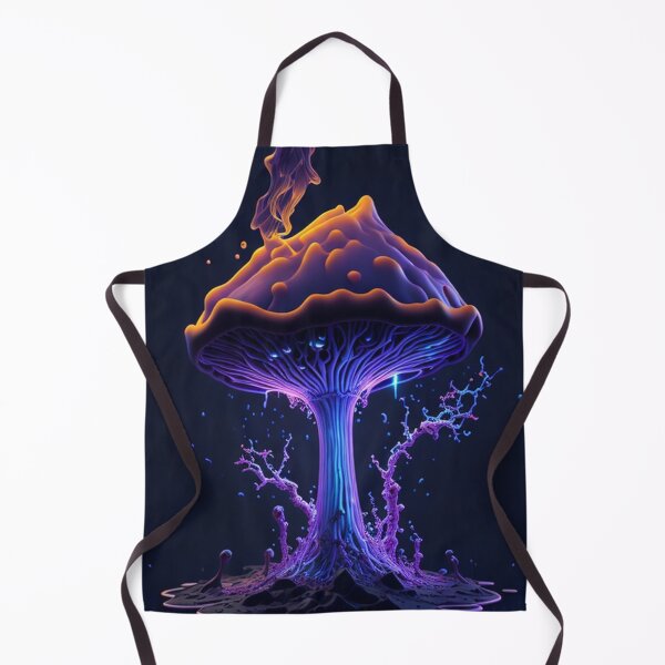Item preview, Glowing Mushroom #6 Part of the Glowing Mushroom Collection designed and sold by Psychedelic Psychos.