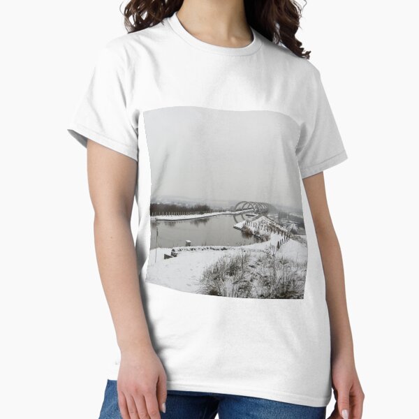 Item preview, Winter Day at Falkirk Wheel designed and sold by LynneBlair.