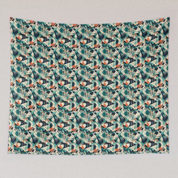 Item preview, Geometric shapes pattern designed and sold by PatternSummit.
