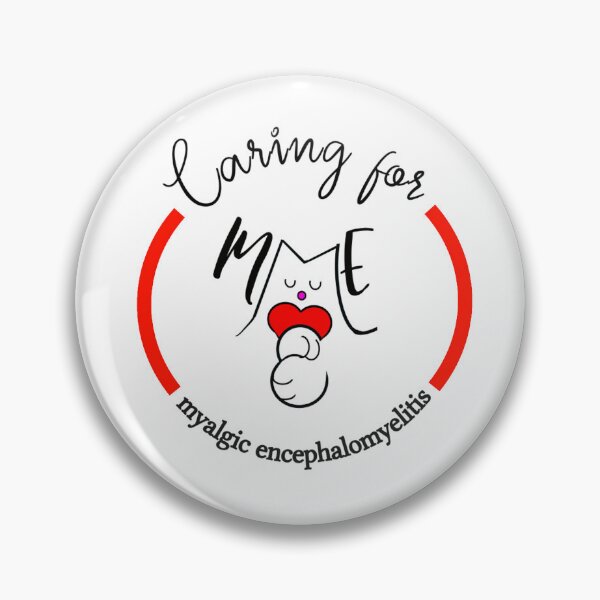 Item preview, ME MYALGIC ENCEPHALOMYELITIS CFS CHRONIC ILLNESS AWARENESS RED designed and sold by Marni Scofidio Desi9ns.