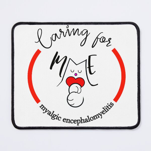 Item preview, ME MYALGIC ENCEPHALOMYELITIS CFS CHRONIC ILLNESS AWARENESS RED designed and sold by Marni Scofidio Desi9ns.