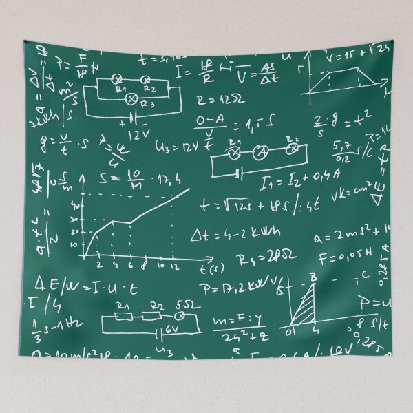 Item preview, Handwritten Electrical Circuit Formulas | Art for Electrician, Electrical Engineers  designed and sold by EngineersArt.