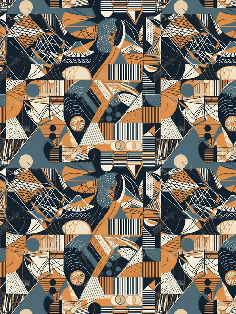 Thumbnail 5 of 5, iPhone Case, Geometric shapes pattern designed and sold by PatternSummit.