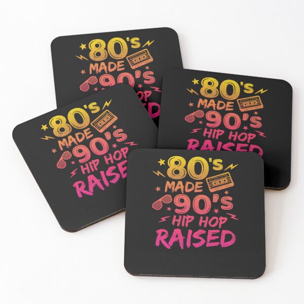 Item preview, 80's Made 90's Hip Hop Raised Funny Retro Vintage Men Women designed and sold by Shop-Art-bigfo.