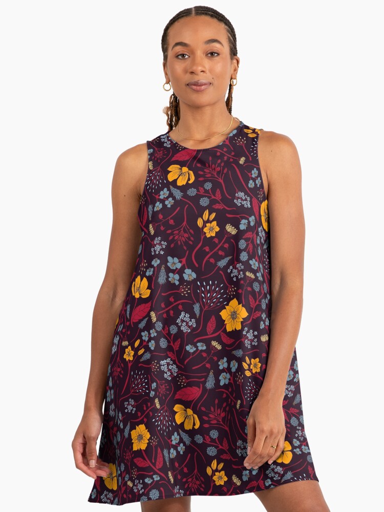 mustard and burgundy dress Lady Black Tie - Khaleesi Dress - Mustard - Lace Dress With Fringe main image 0