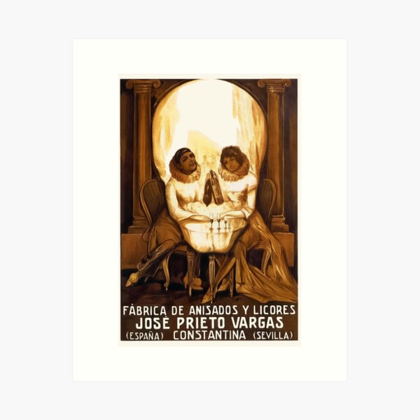 Aperçu de l'œuvre Usine d'anis et autres liqueurs de José Prieto Vargas dans le sud de l'Espagne. créée et vendue par Donkey's Salad.