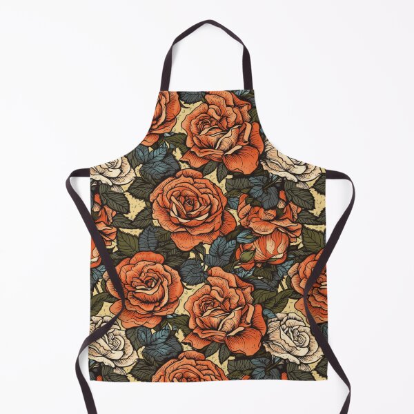 Item preview, Classic Sailor Jerry-Style Rose Pattern | Bold and Traditional Design designed and sold by MerikDigital.