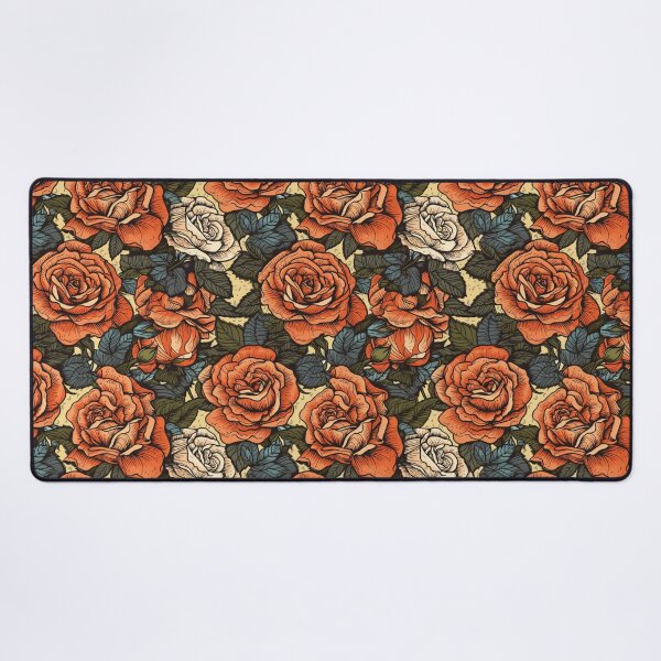 Item preview, Classic Sailor Jerry-Style Rose Pattern | Bold and Traditional Design designed and sold by MerikDigital.