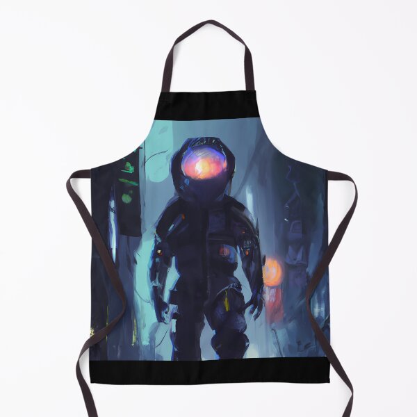 Item preview, Astronaut In Cyberpunk Universe designed and sold by KalipsoArt.