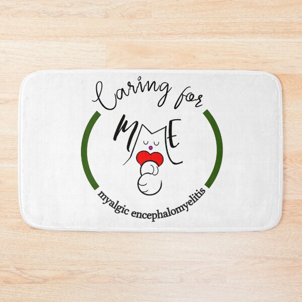 Item preview, ME MYALGIC ENCEPHALOMYELITIS CFS CHRONIC ILLNESS AWARENESS FOREST GREEN designed and sold by Marni Scofidio Desi9ns.