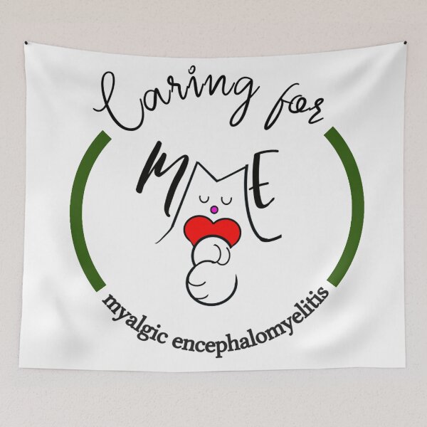 Item preview, ME MYALGIC ENCEPHALOMYELITIS CFS CHRONIC ILLNESS AWARENESS FOREST GREEN designed and sold by Marni Scofidio Desi9ns.