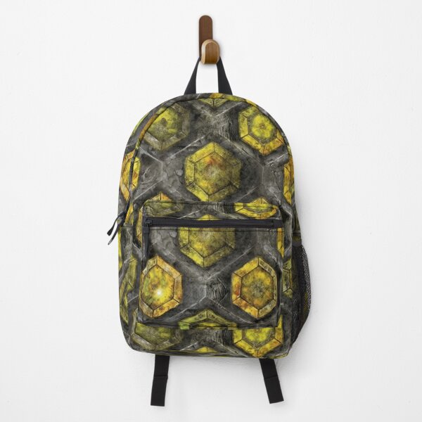 Item preview, Blue and Gray Slightly Distressed Fractal Polygon Honeycomb Pattern designed and sold by Expressive Vision.