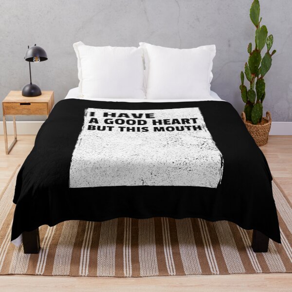 Item preview, I Have A Good Heart, But This Mouth Funny designed and sold by Harmonick-Tees.