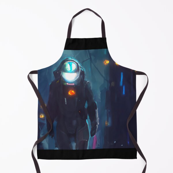 Item preview, Astronaut In Cyberpunk Universe designed and sold by KalipsoArt.