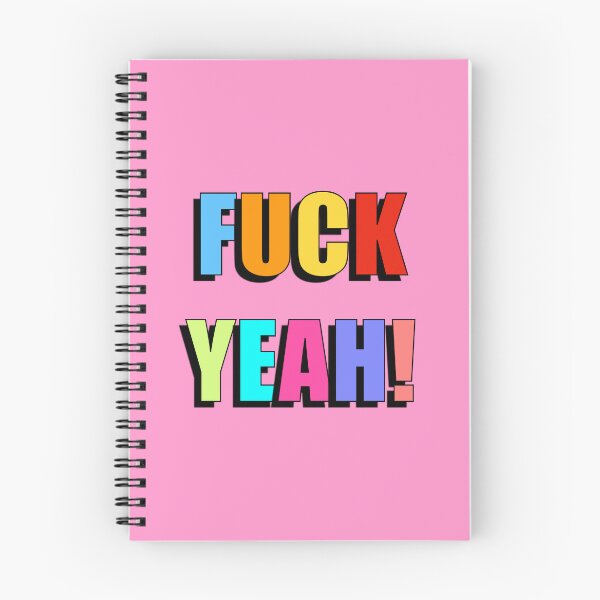 Item preview, Fuck Yeah! (Bold Colourful Text Version) designed and sold by Adam Regester.