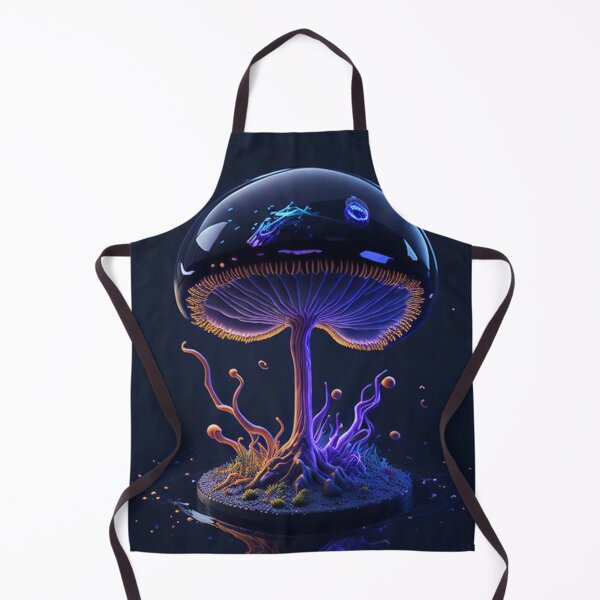 Aperçu de l'œuvre Glowing Mushroom #14 Part of the Glowing Mushroom Collection créée et vendue par Psychedelic Psychos.