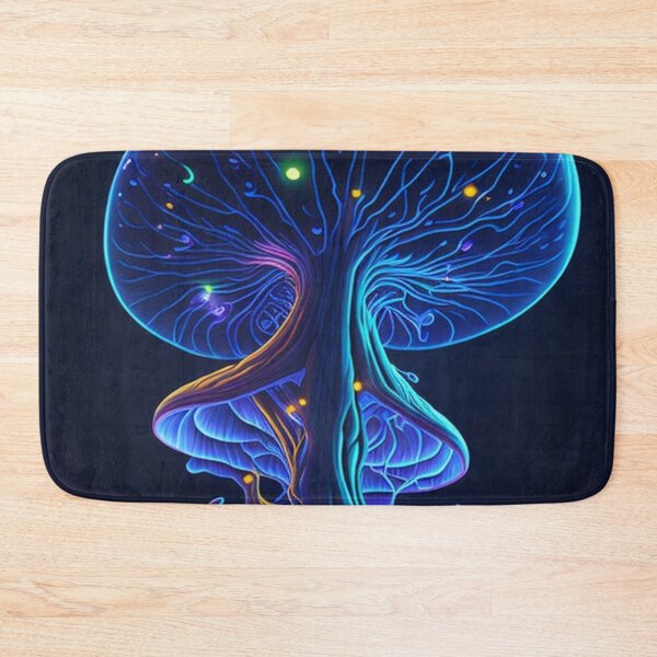 Item preview, Glowing Mushroom #15 Part of the Glowing Mushroom Collection designed and sold by Psychedelic Psychos.
