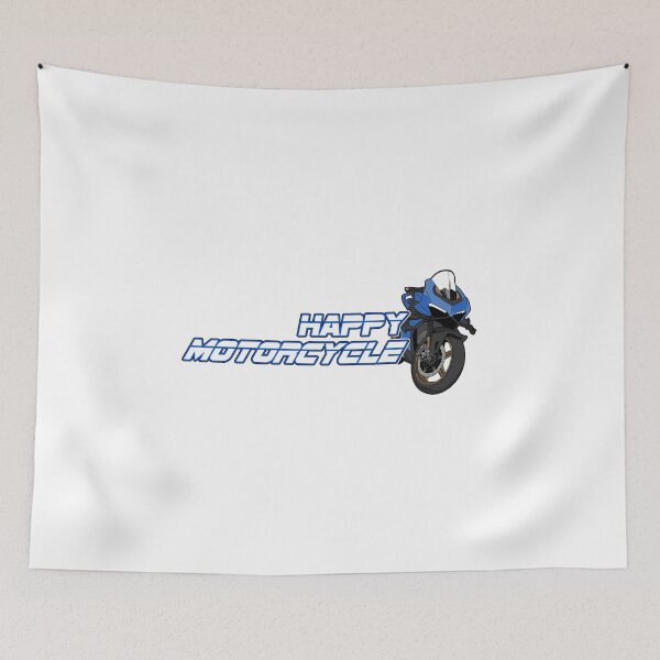Item preview, Blue Ducati V1 - Happy Motorcycle designed and sold by MotorcycleLove.