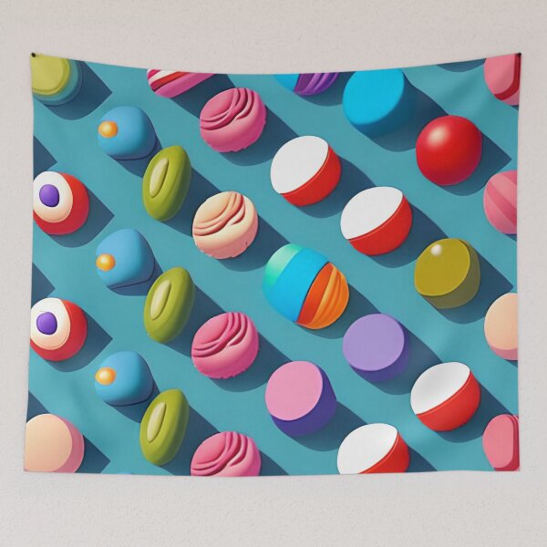Item preview, Minimalist candy pattern designed and sold by brindled.
