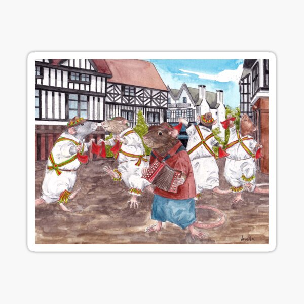 Morris Dancers Sticker